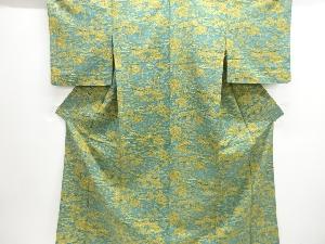 茶屋辻模様上代紬単衣着物